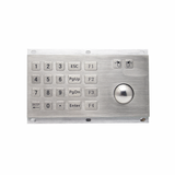 研龙HS196G20 光电轨迹球鼠标带20键小键盘一体套装